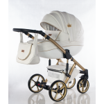 Navi - White Gold -  3w1 - Wózek dziecięcy - Kajtex